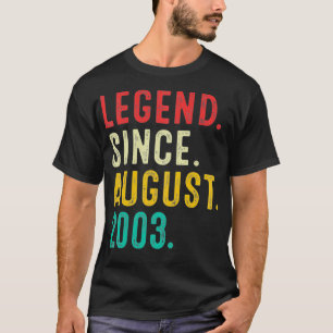 19 år gammal retro-förklaring sedan augusti 2003 1 t shirt