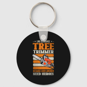 19.Arborist för en Träd-trimmer Nyckelring