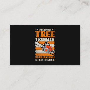 19.Arborist för en Träd-trimmer Visitkort