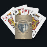 19:e/8:e bronze(Färg)Photo Bröllop-årsdagen Casinokort<br><div class="desc">Är det deras bröllop-årsdag? Det här blir inte roligt till ge och gör tillsammans. En originalfilm,  ro ram i ett taupe/bronzey färg,  19:e eller 8:e bröllop,  med ditt foto på att spela kort för att markera deras milstolpe-händelse!</div>