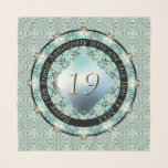 19:e Bröllop-årsdagen för akquamarin<br><div class="desc">Okej,  kärlek mandalas och fet design,  och det är din 19:e bröllop-årsdag? Då har du hittat perfekten scarf för din älskling i min butik på Zazzle!</div>