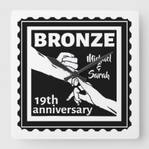 19:e bröllop-årsdagen för firandet av händer