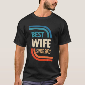 19:e Bröllop-årsdagen för hennes bästa fru sedan T Shirt