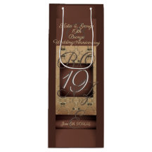 19:e Bröllop-årsdagen Mörk Bronze