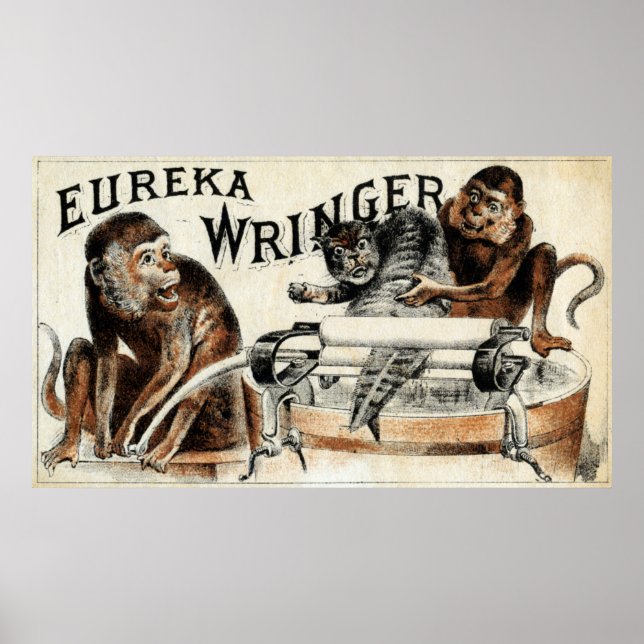 19:e C. Eureka Wringer Poster (Framsidan)