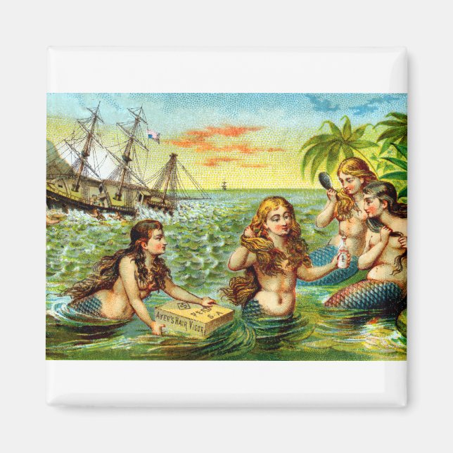 19:e C. Sjöjungfruar Magnet (Framsidan)