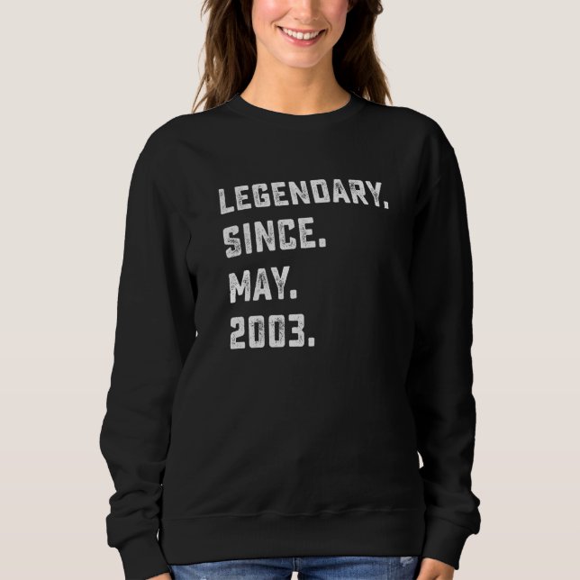 19:e födelsedag sedan maj 2003 19 år O T Shirt (Framsida)