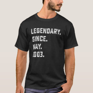 19:e födelsedag sedan maj 2003 19 år O T Shirt