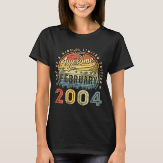 19:e födelsedagen Fantastisk sedan februari 2004 1 T Shirt