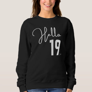 19:e födelsedagen Hej Nitton Hej 19:e Est 2003 T Shirt