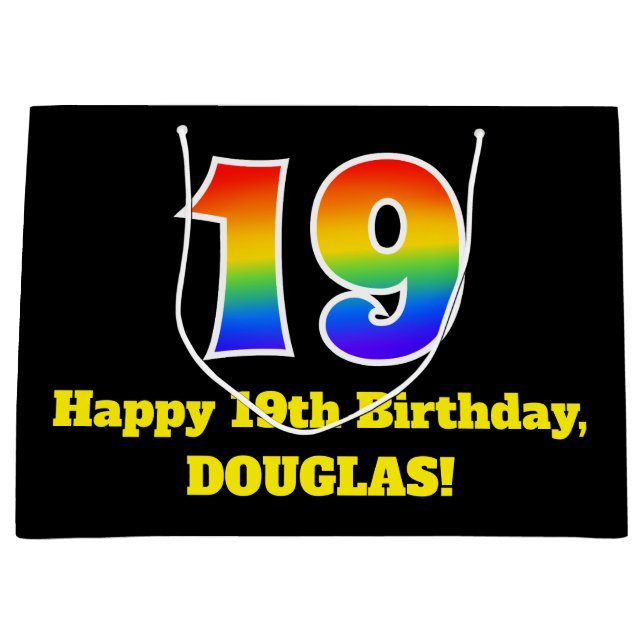 19:e födelsedagen ~ Roligt, färglös, vibrant, regn (Framsidan)