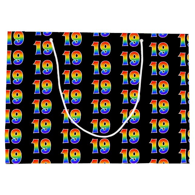 19:e födelsedagen: Roligt Regnbågshändelse nummer  (Baksidan)