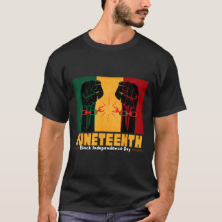 19:e juni 1865, Svarta Independence day T Shirt