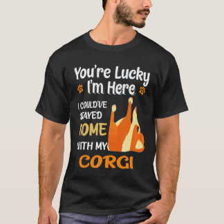 19 Jag kunde ha stannat hemma med Corgi T Shirt