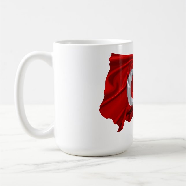 19 maj-illustration kaffemugg (Vänster)