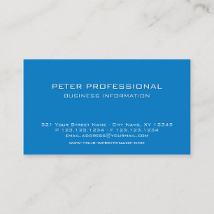 19 Modern Professionell Affärskort himlar blue co Visitkort