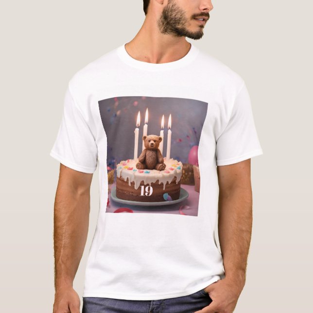19 Numerologiinspirerad tshirt T Shirt (Framsida)
