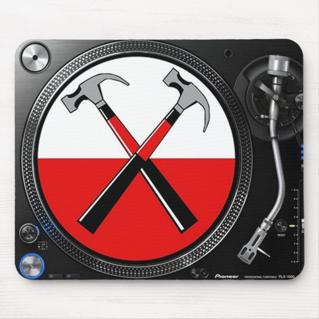 19 Pioner floyd logo Accessories Mouse Pads Musmatta (Framsidan)