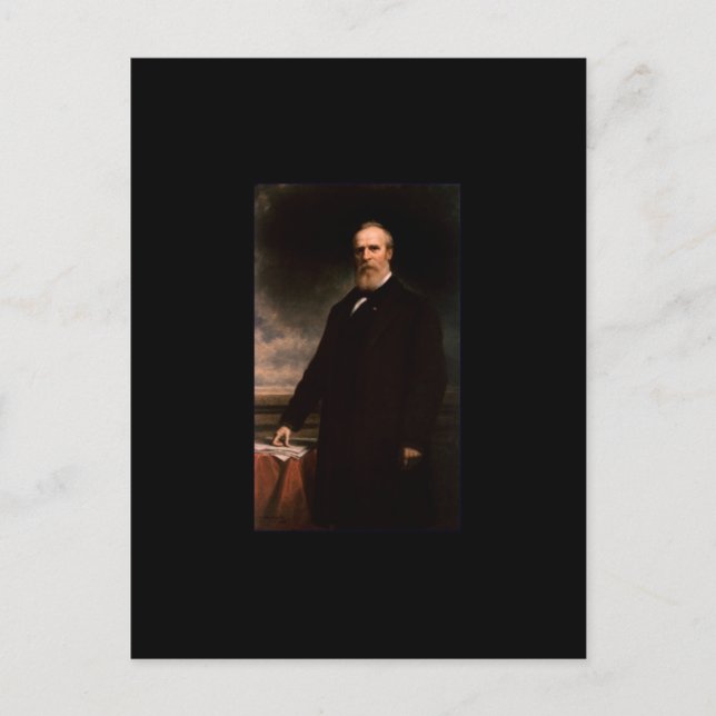 19 Rutherford B. Hayes Vykort (Framsida)
