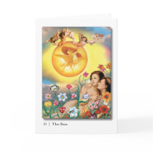 19 Tarot Greeting Card i Sol