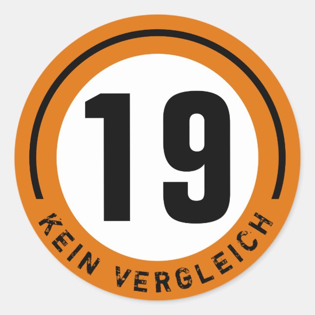 #19 TÄVLA RUNT KLISTERMÄRKE (Framsida)