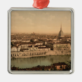 19th Århundrade Turin, Piedmont, italien Julgransprydnad Metall