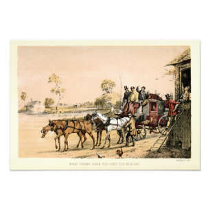 19th Århundradediligens Fototryck