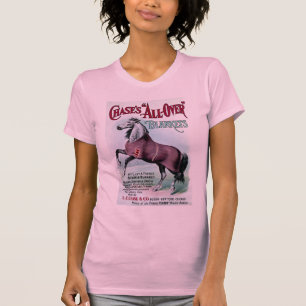 19th C. Chase Horse Blankets T Shirt