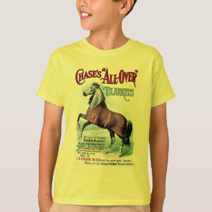 19th C. Chase Horse Blankets Tee Shirt