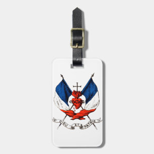 19th C. Fransk Patriotism Bagagebricka