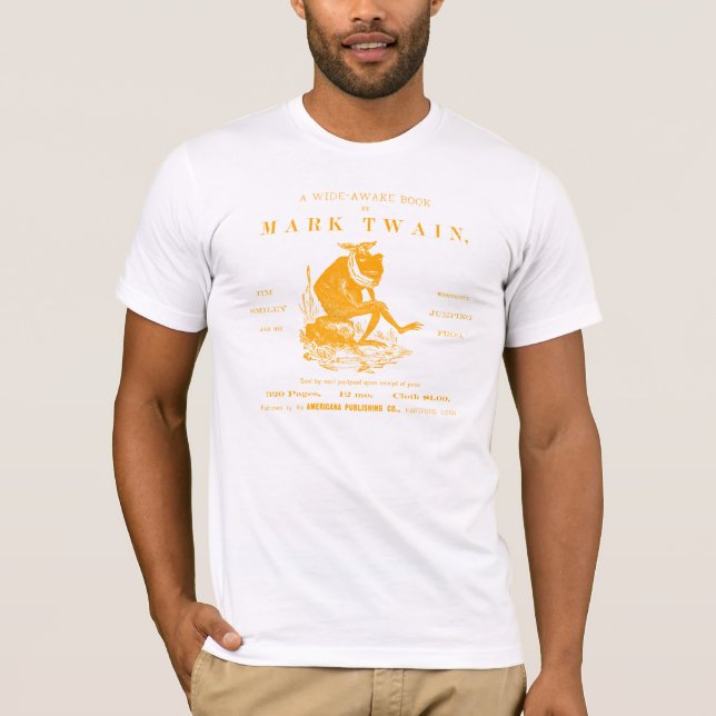 19th C. Markerar den Twains banhoppninggrodan, Tee (Framsida)