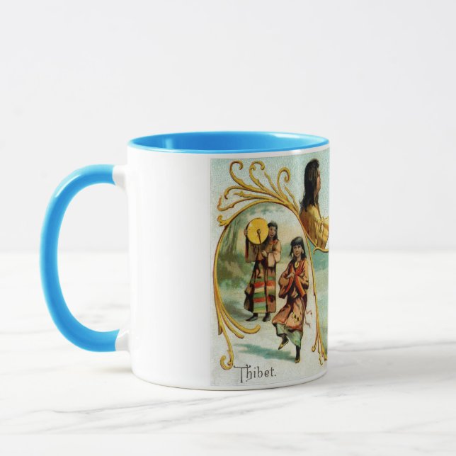 19th C. Tibet Mugg (Vänster)