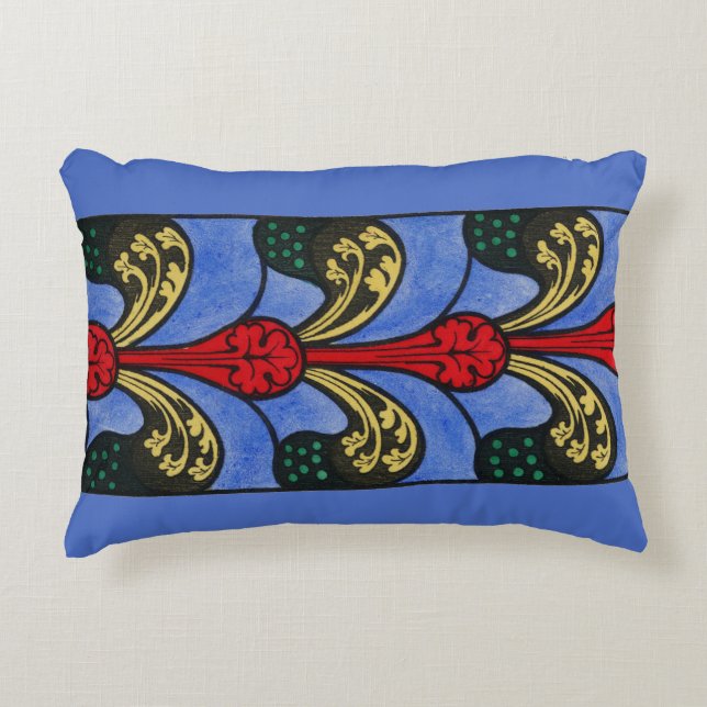 19th Century Nästa Glasdesign Prydnadskudde (Framsidan)