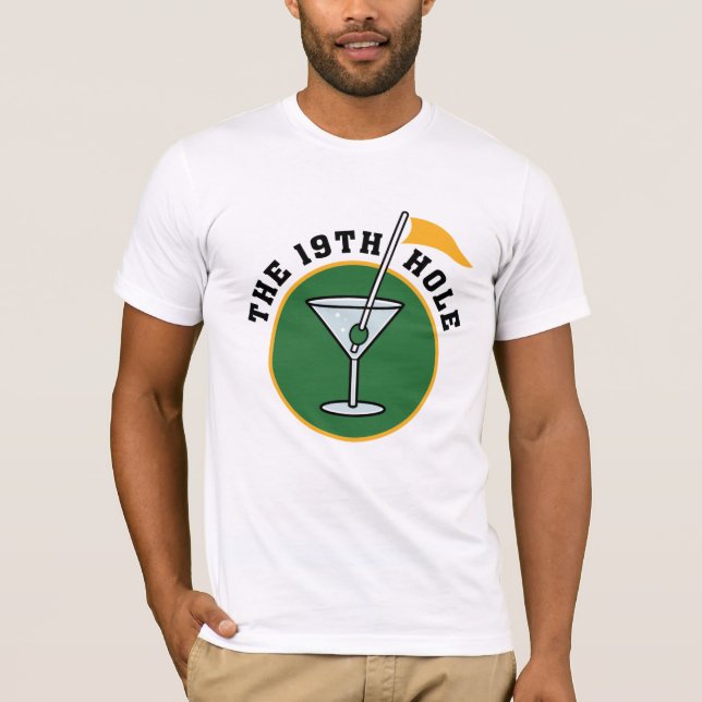 19th Hålgoftt-skjorta T-shirt (Framsida)