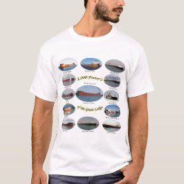1 000 fot på den Underbara Sjöar-skjortan T Shirt