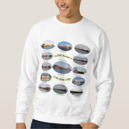1 000 fot på den Underbara Sjöar-tröjan Sweatshirt