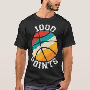 1 000 poäng Basketball Scorer High School Basketba T Shirt