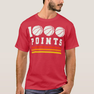 1 000 poäng Basketball Scorer High School Basketba T Shirt