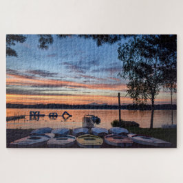 1 014 Biet Ramah Sunset Jigszle Puzzle Pussel