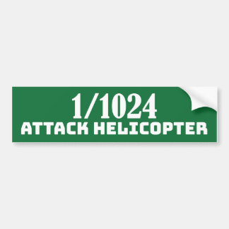 1/1024 attackhelikopter Elizabeth Warren Bildekal