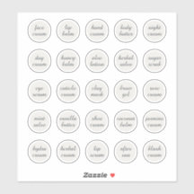 1,14-tums vit Anpassade Cosmetic Burk Cream Balm