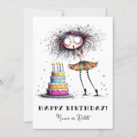 *_* 1 1 FOTONAMN Födelsedag Personlig Whimsical