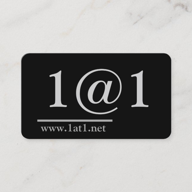 1@1 kort (Framsida)