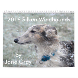 1 2016 Silken Windhounds vid Jane den gråa Kalender