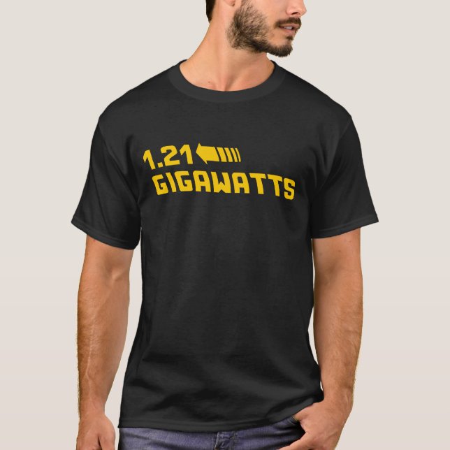 1,21 Gigawatts T-tröja Tee Shirt (Framsida)