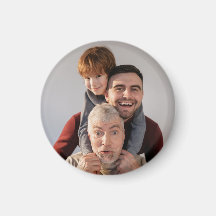 1,25 tums cirkulär fotomagnet