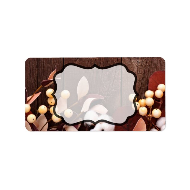 1,25-tums x2,75-tums Business Mail Addres-etikett, Adressetikett (Framsidan)