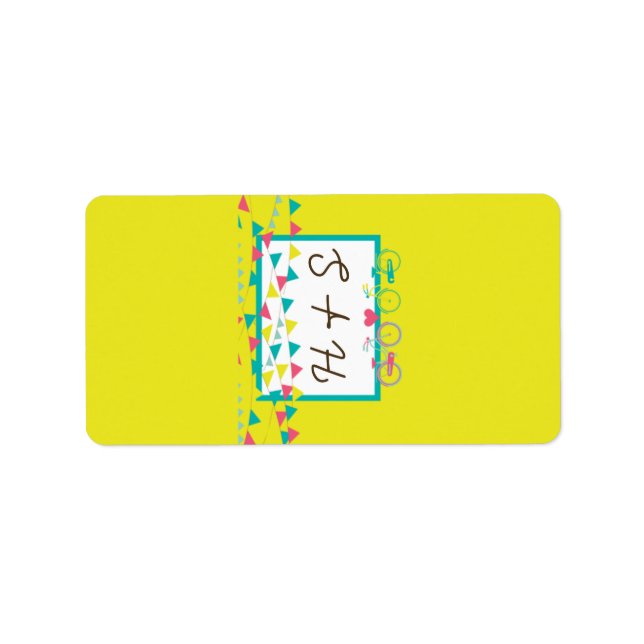 1,25" x 2,75" Hersheys ministerium Älskare Bike Bi Adressetikett (Framsidan)