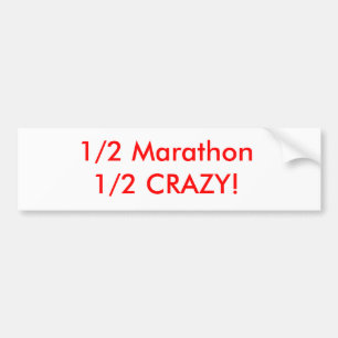 1/2 maraton galen 1/2! bildekal
