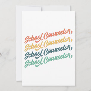 1/2 - Vintage School Adselor, Back to school Tack Kort